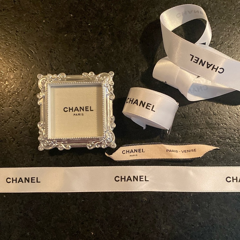 Six yards of Chanel ribbon